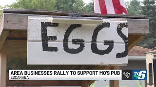 Escanaba area businesses rally to support Mo’s Pub after fire