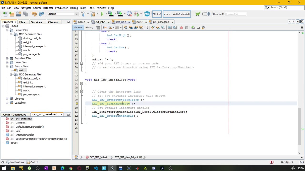 rb0 kesmesi | rb0 interrupt - YouTube