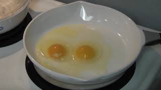 Eggs Over Easy - Corning Ware Skillet