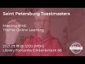 146th meeting of the st petersburg toastmasters 18 september 2021