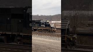 Standard Cab SD40E on local C60 #railfan #fyp #norfolksouthern
