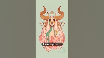 Concept vs 3D #3d #b3d #blender3d #digitalart