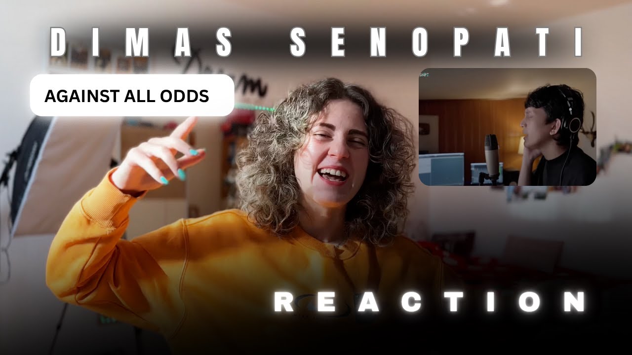 DANCER REACTS TO DIMAS SENOPATI - AGAINST ALL ODDS (TAKE A LOOK AT ME NOW) COVER + DANCE!!!