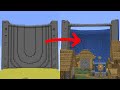 Minecraft realistic water vs village