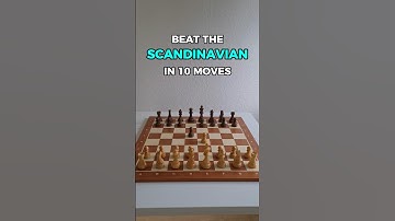 Beat the Scandinavian in 10 Moves!