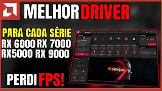 ATUALIZEI O DRIVER AMD e PERDI FPS e AGORA ?