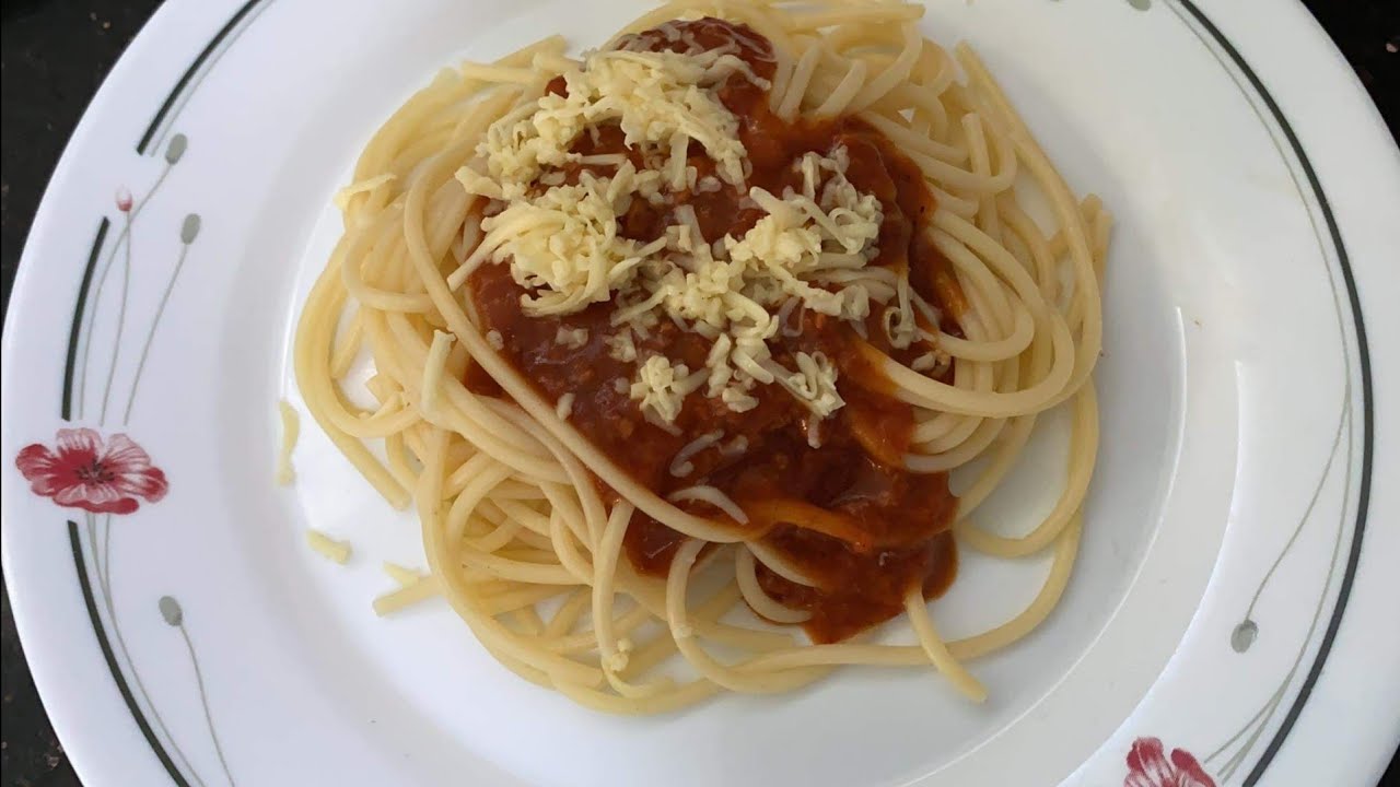 HOW TO COOK THE BEST TASTING HEALTHY SPAGHETTI🍝 |HOME COOKING🏡|ANNE