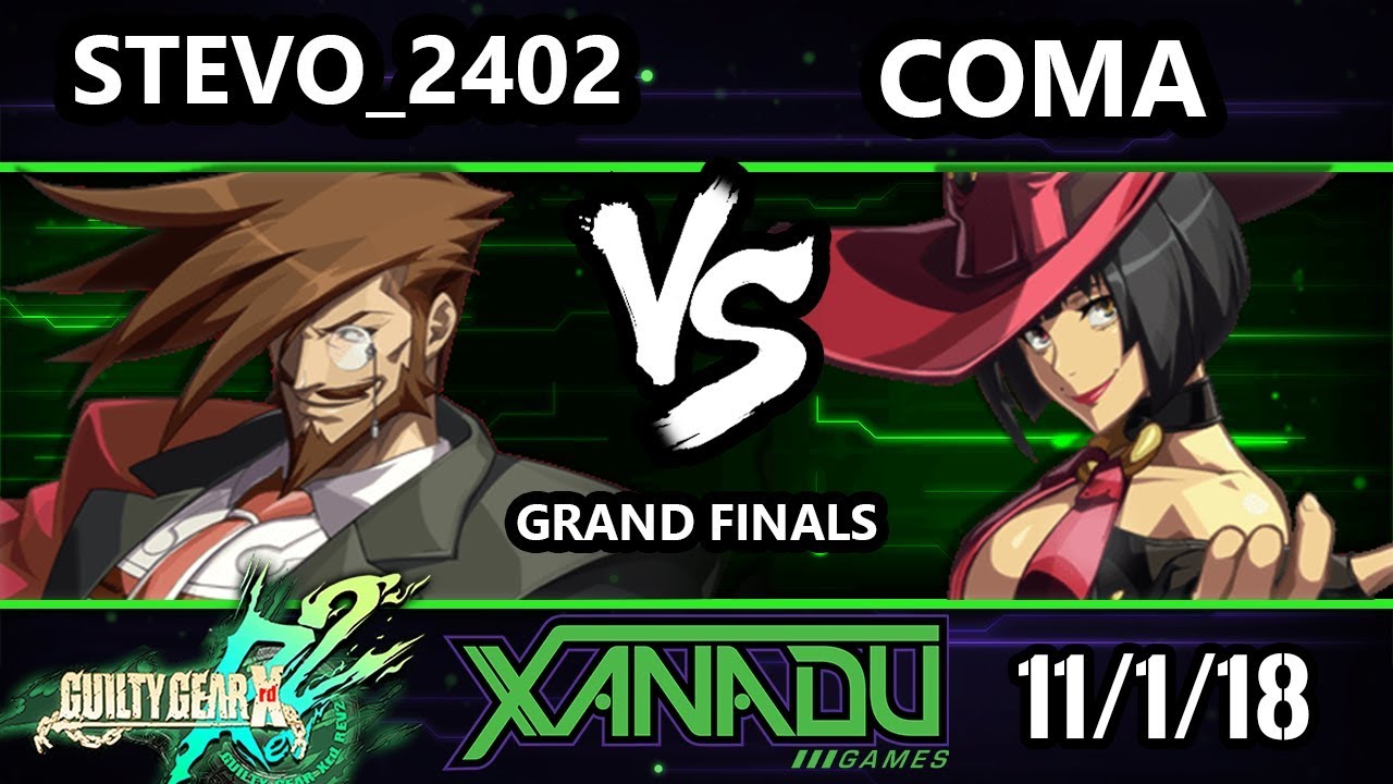 F@X 274 GGXRD2 -  Stevo_2402 [L] (Slayer) Vs. Coma (I-No) - Guilty Gear XRD Rev 2 Grand Finals