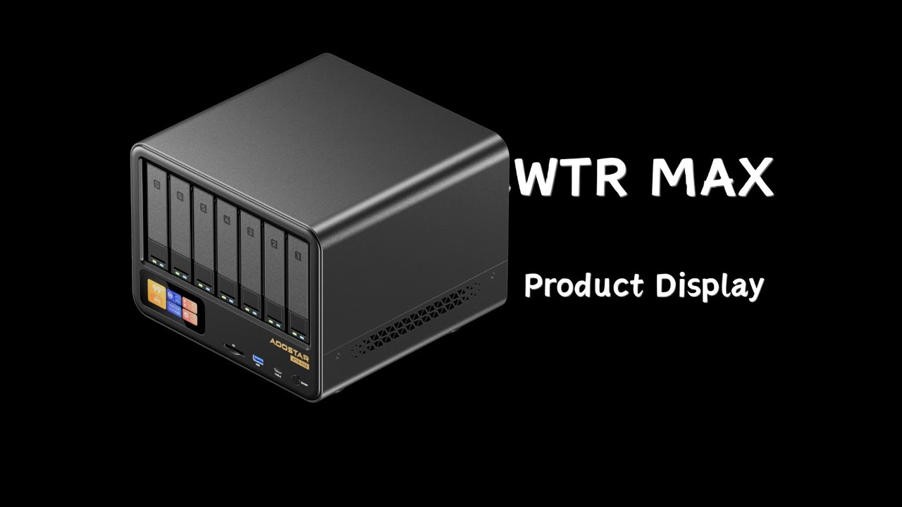 The Ultimate 11-Bay NAS? Meet the AOOSTAR WTR MAX: AMD, DDR5 