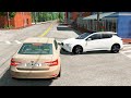 Crossroad Car Crashes 49 - BeamNG.Drive
