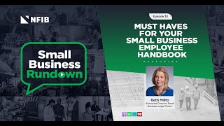 Ep. 30: Must Haves for Your Small Business Employee Handbook