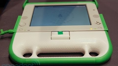 OLPC XO-4 Hands On | Engadget At CES 2013