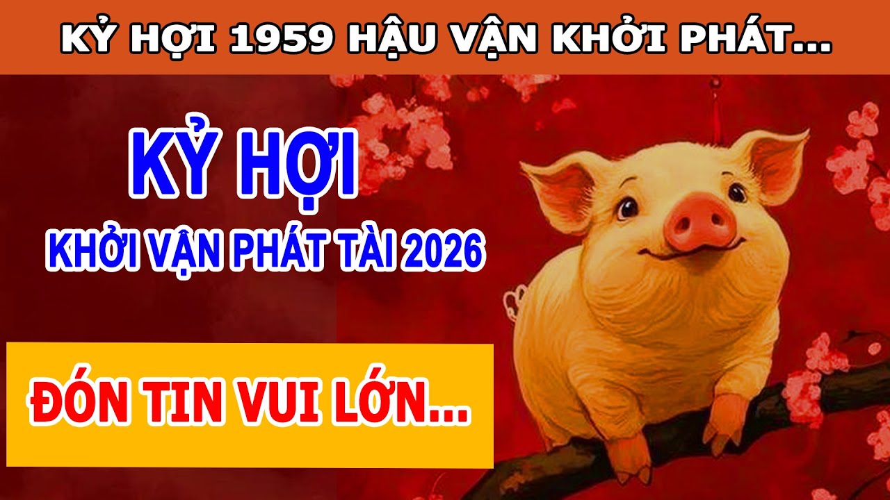 Tử Vi 2026 Dự Đoán Tuổi Kỷ Hợi 1959 Năm 2026 CỰC TỐT - Đón Phúc Báo Lớn Đừng Bỏ Lỡ Vận Tài Lộc