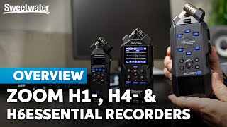 Zoom H1-, H4- & H6essential: Creator-minded Capture with Inclusive Accessibility