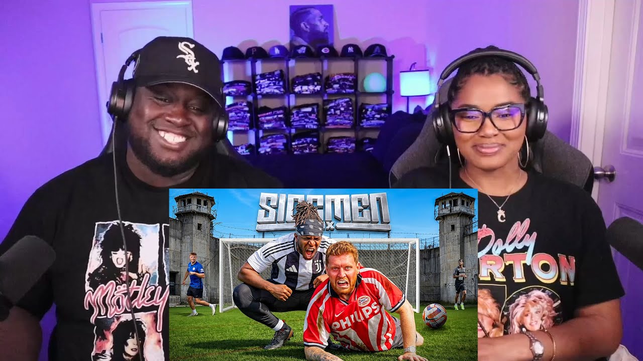 Kidd and Cee Reacts To SIDEMEN LAST TO LEAVE THE FOOTBALL PITCH