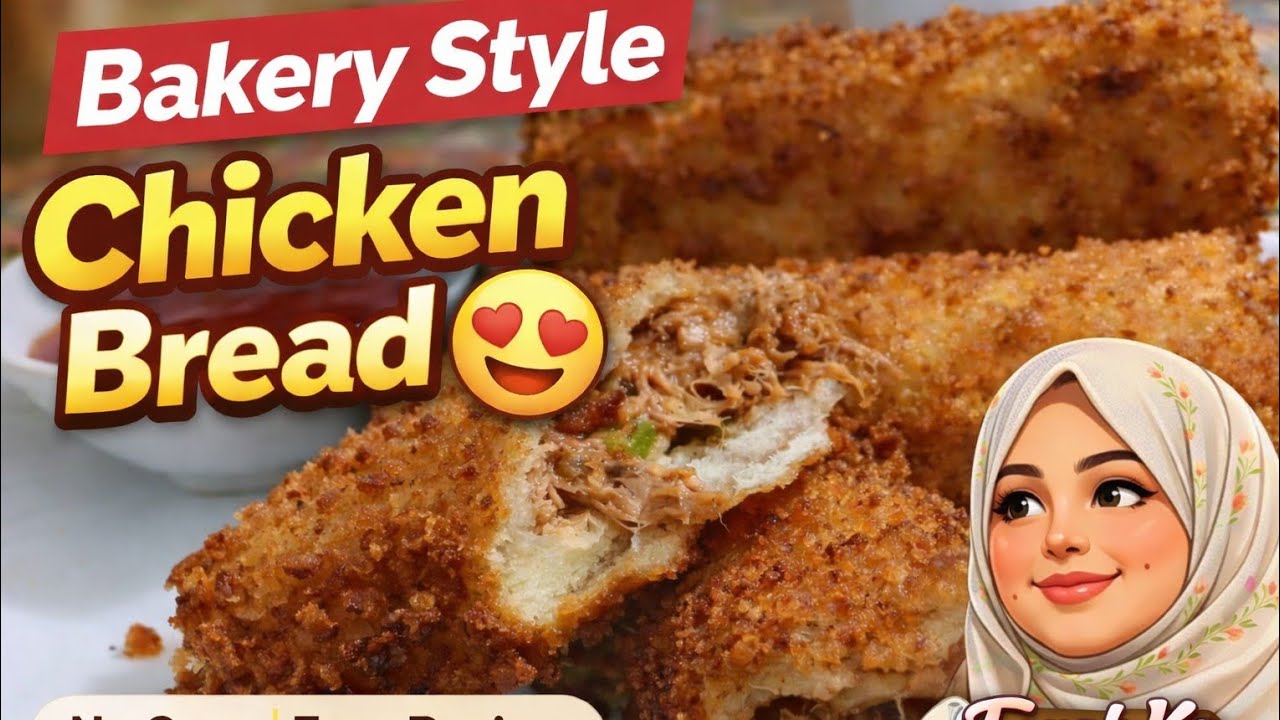 Crispy Chicken Bread Rolls 😍 | Easy Iftar Snack Recipe | Ramadan Special