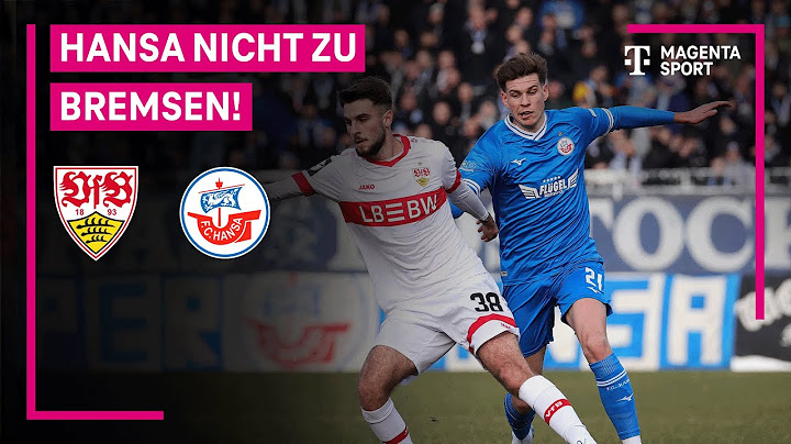 VfB Stuttgart II – F.C. Hansa Rostock, Highlights mit Live-Kommentar | 3. Liga | MAGENTA SPORT