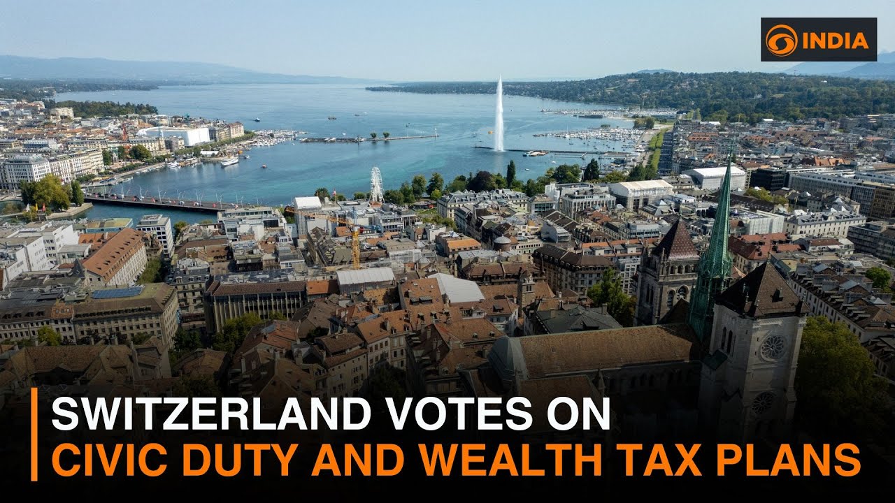 Switzerland votes on civic duty and wealth tax plans | DD India