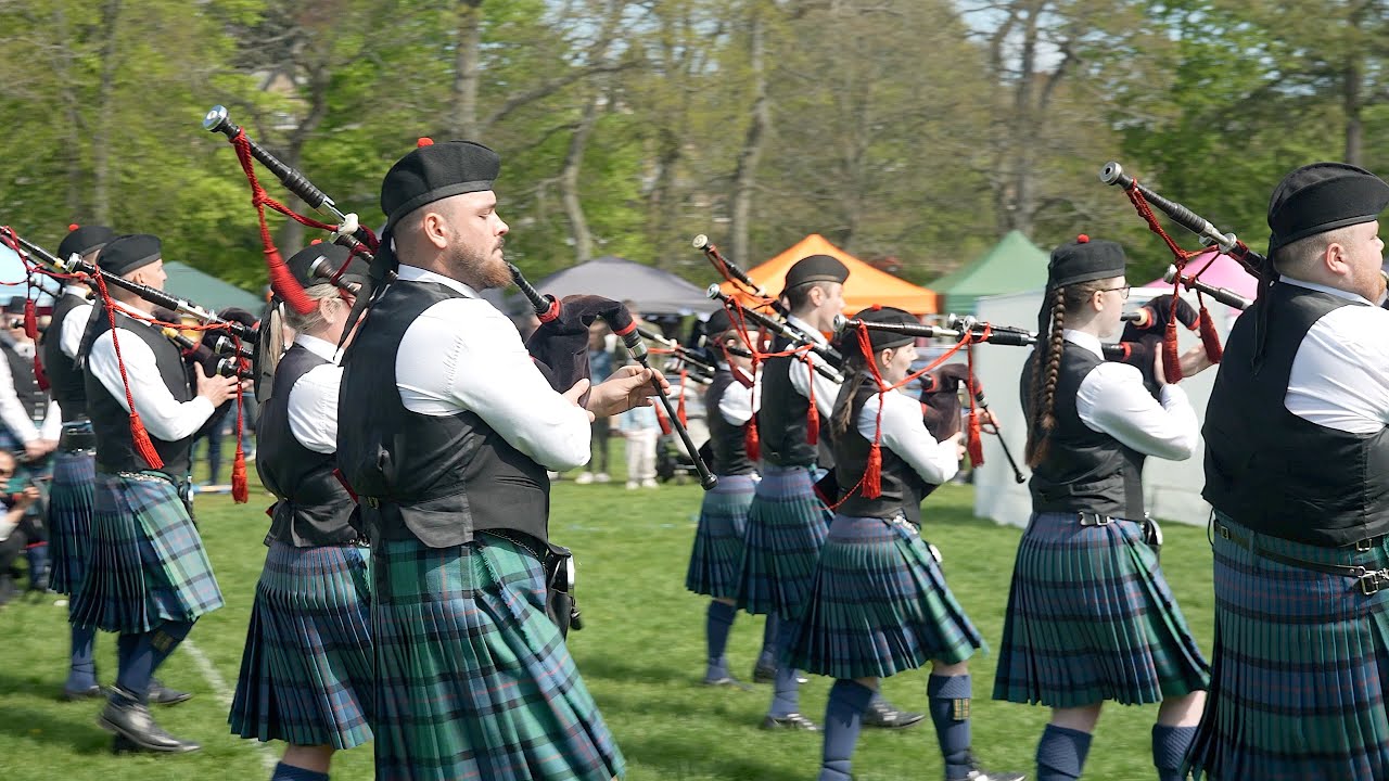 Fraserburgh RBL Pipe Band place 2nd in Grade 4B at 2022 North of Scotland Championship in Banchory