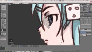 [Part 8/ 40] Anime Character 3D Modeling Tutorial II - Eyes and Nose