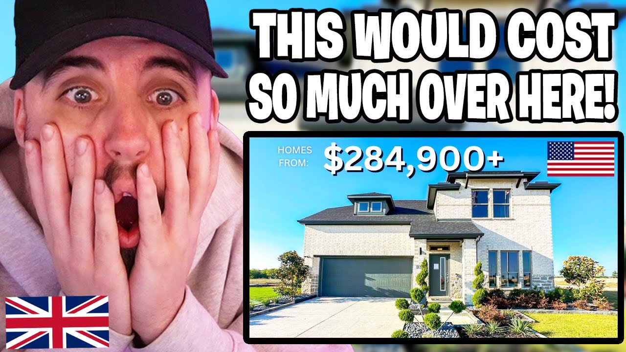 Brit Reacts to an Affordable American House Tour!