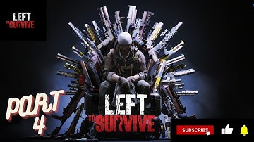 Left To Survive : Apocalypse & Dead Zombie Shooter Gameplay Walkthrough Part- 4