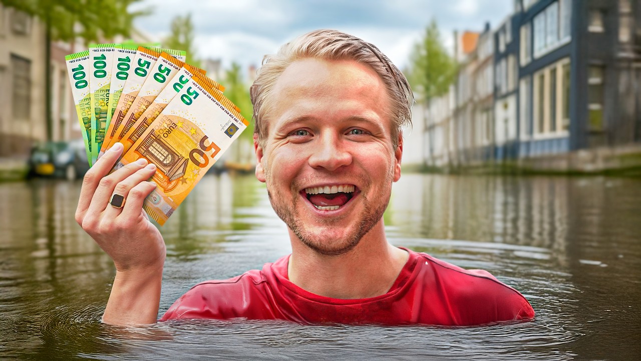 Er Ligt €10.000 Verstopt in Amsterdam: Wat je Vindt mag je Houden (VS @AverageRob)  | Kalvijn