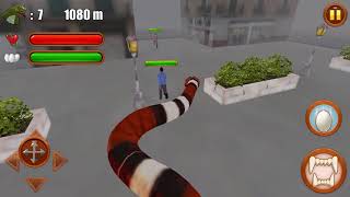 Best Animal Games -  Anaconda Snake  Furiours Attack Simulator 3D  iPhone Gameplay screenshot 2