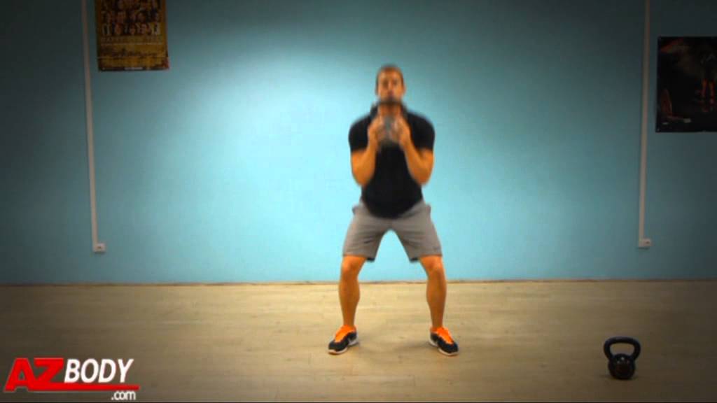 Kettlebell squat YouTube