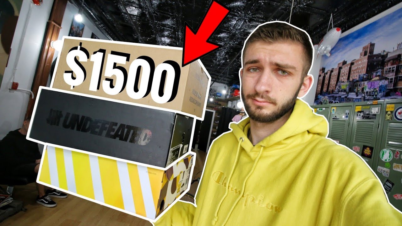 I SOLD $1,500 of SNEAKERS JUST TO BUY THESE...