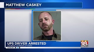 UPS Driver Arrested