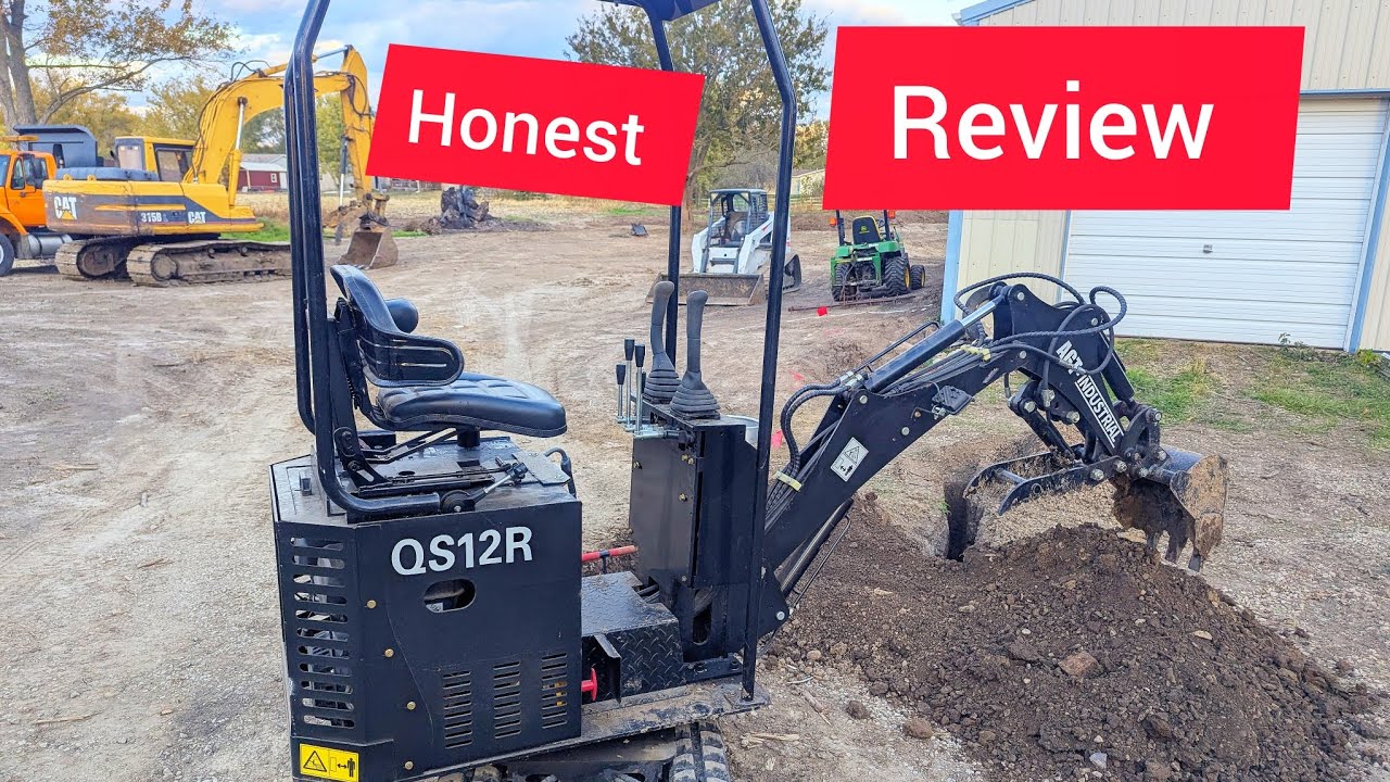 Обзор мини-экскаватора AGT Industrial QS12R — результаты 100 часов работы — хлам?