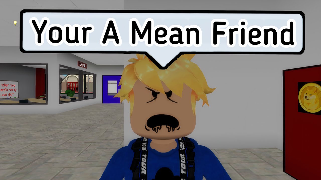 When You Argue With Your Best Friend - (Roblox Funny Moments) - YouTube