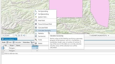 ArcGIS Pro - Retrieving AREA from Geometry