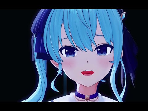 【VTuber MMD／4K／60FPS】Hoshimachi Suisei 「Vertical ver」【glow】