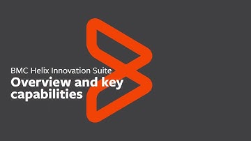 Overview of BMC Helix Innovation Suite