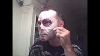 Sugar Skull Makeup with Temporary Tattoos screenshot 5