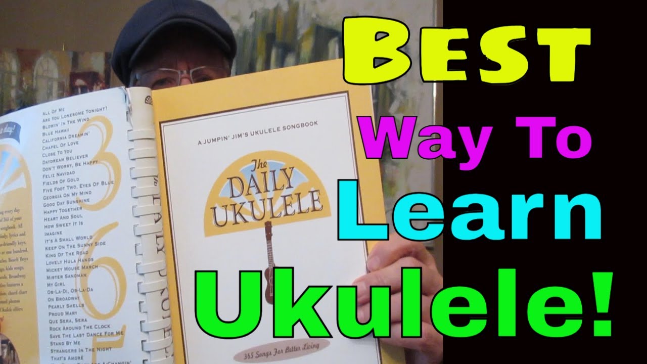 Teach Yourself Ukulele Using The Daily Ukulele Book. Great Idea!