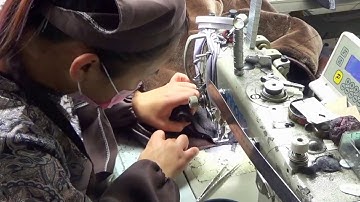 Making a shearling leather jacket CW857059 | jackets.cwmalls.com