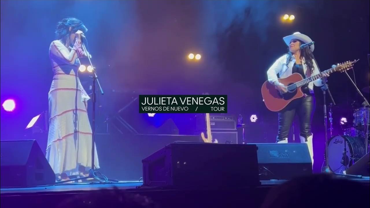 julieta venegas vernos de nuevo tour canciones