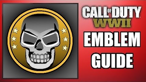 COD: WW2 - 10TH PRESTIGE! (Modern Warfare 2) - Emblem Guide