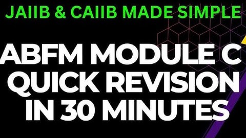 REVISE ABFM MODULE C IN 30 MINUTES || FOR PDF WHATSAPP ON 8292857381