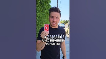 If You Used UNO REVERSE In REAL LIFE!! #shorts ⏪️😅