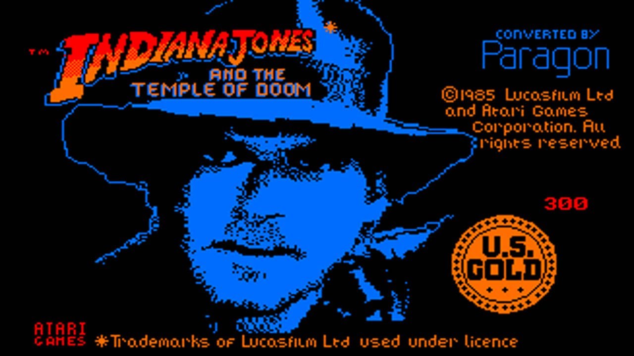 Jeu Amstrad : Indiana Jones And The Last Crusade (occasion)