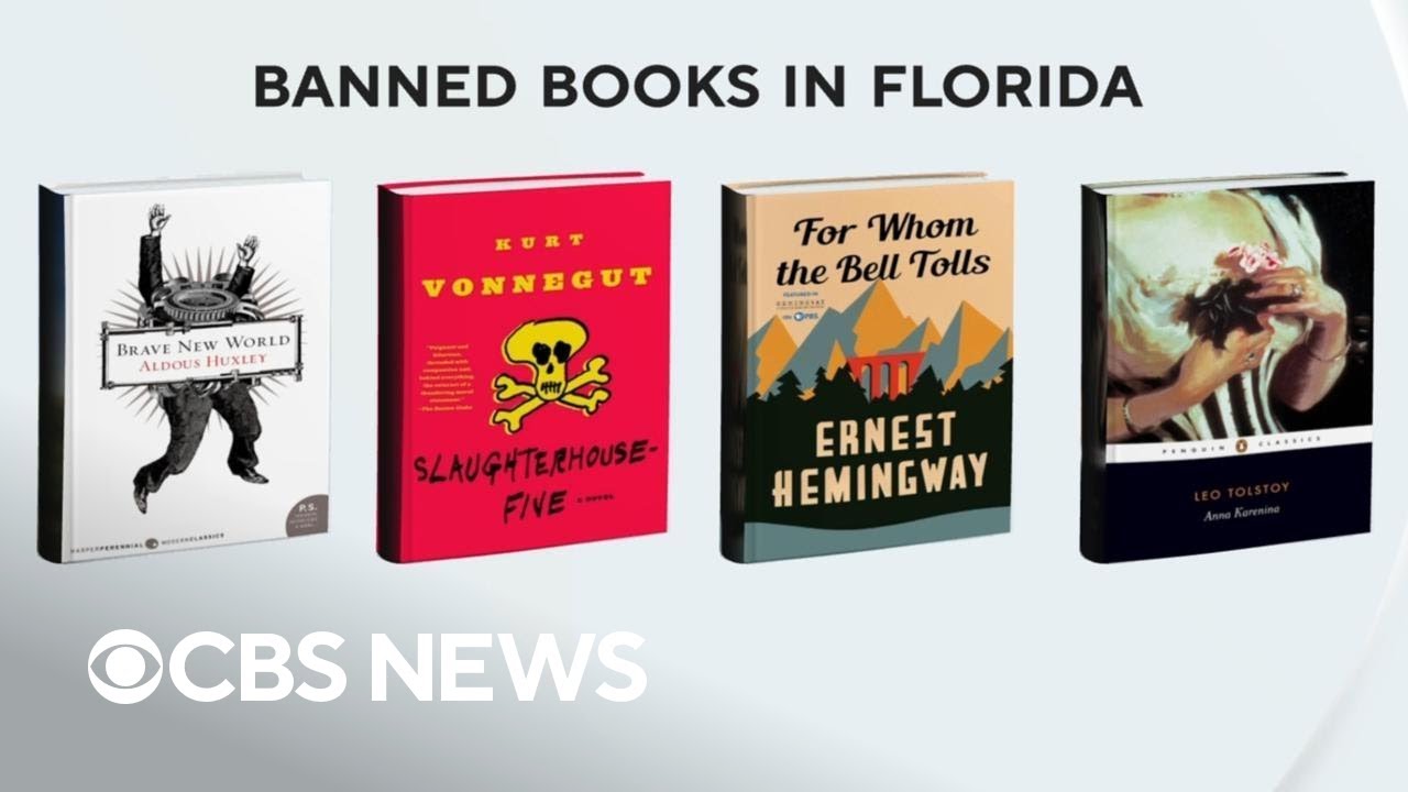 Major publishers sue Florida over book ban law YouTube
