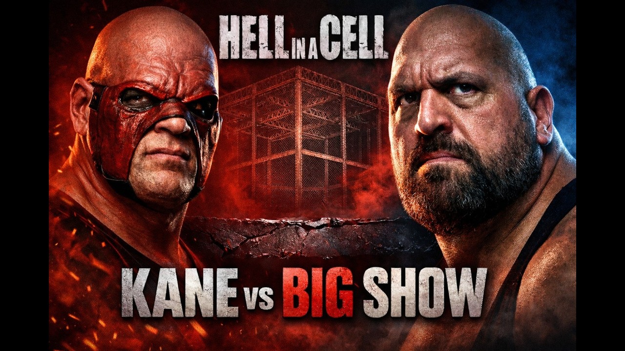 Kane vs Big Show – Hell in a Cell: Monster vs Giant