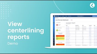 Centerlining I View centerlining reports