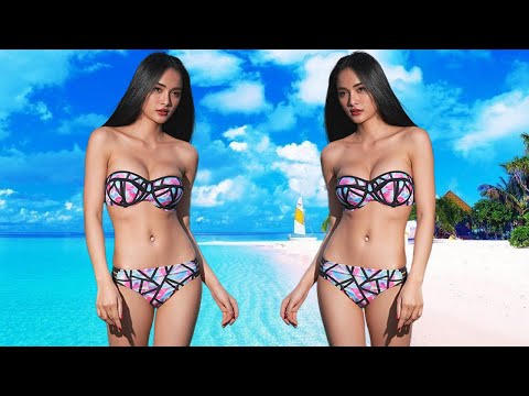 LK Nhạc Vàng Trữ Tình Gái Xinh Mới Nhất - Người Mẫu BIKINI Nóng Bỏng, Sướng Lỗ Tai Phê Con Mắt