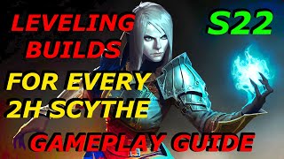LEVELING BUILDS S22 \/ ALL 2H SCYTHES (GUIDE)! HOW TO PLAY IT? D3 - SEASON 22 - SKILLS - NECRO