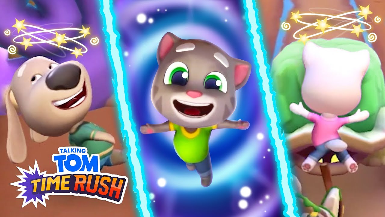 ALL RUNNERS in Talking Tom Time Rush 🏆NEW GAME (PreRegister Now) YouTube